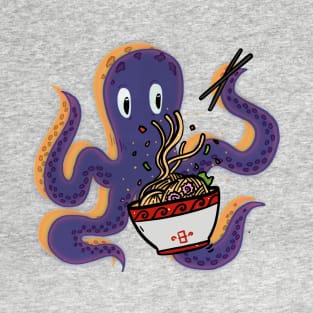 Octopus Love Noodles T-Shirt